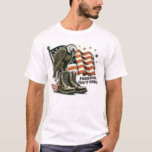 Camiseta Águia e Raízes Militares