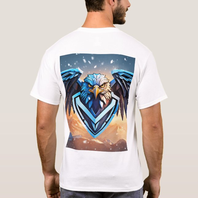 Camiseta Águia é um símbolo de coragem (Verso)