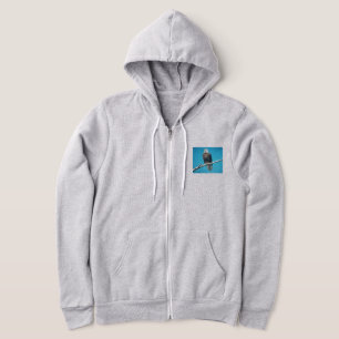 Camiseta Águia em Cheio de árvore - Zip Hoodie