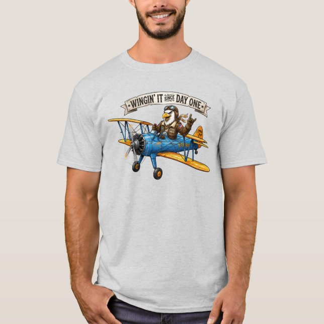 Camiseta Águia Improvisando (Frente)