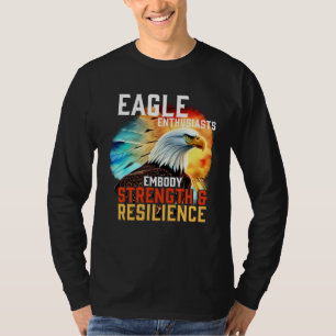 Camiseta Águia Incorporar Força e Resiliência Águia-Careca
