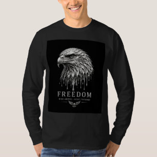 Camiseta Águia Liberdade Animal Poderoso 🦅