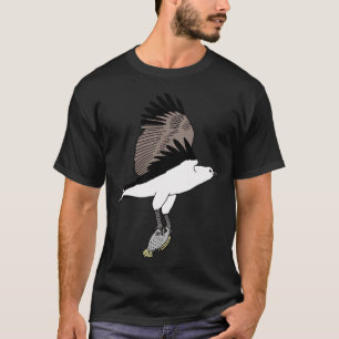 Camiseta Águia Marinha de Barriga Branca