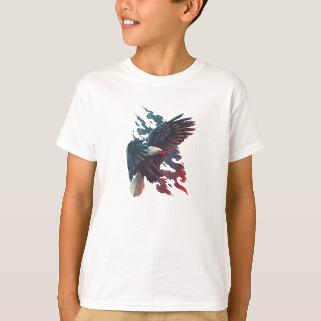 Camiseta Águia Metálico (Frente)