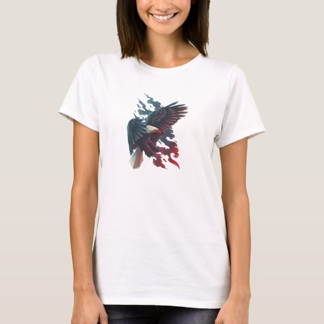 Camiseta Águia Metálico (Frente)