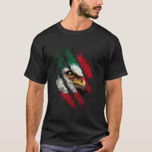 Camiseta Águia Mexicana Majestosa Garra Raspagem Ave Nacion