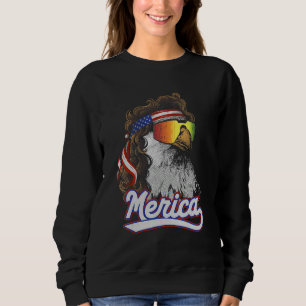 Camiseta Águia Mullet Merica 4 De Julho Usa Patriótico 9