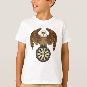 Camiseta Águia nas Trevas com Dartboard