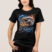 Camiseta Águia Nascida para Voar | Liberdade Motiv