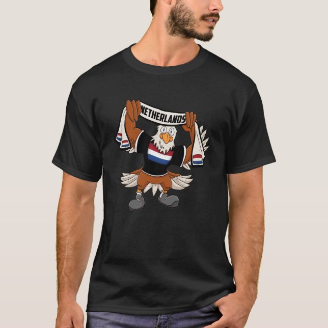Camiseta águia-neerlandesa (Frente)
