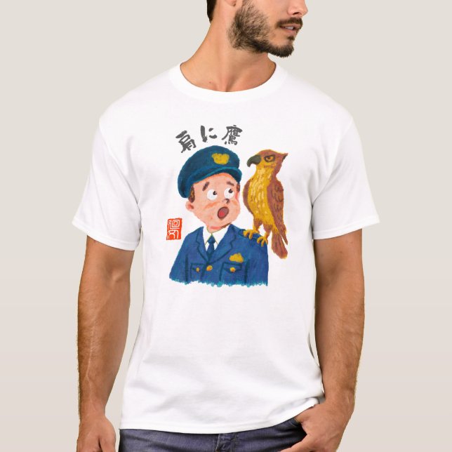 Camiseta Águia no ombro (Katanitaka) (Frente)