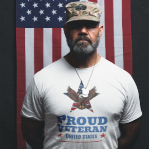 Camiseta Águia Orgulhosa Veterana