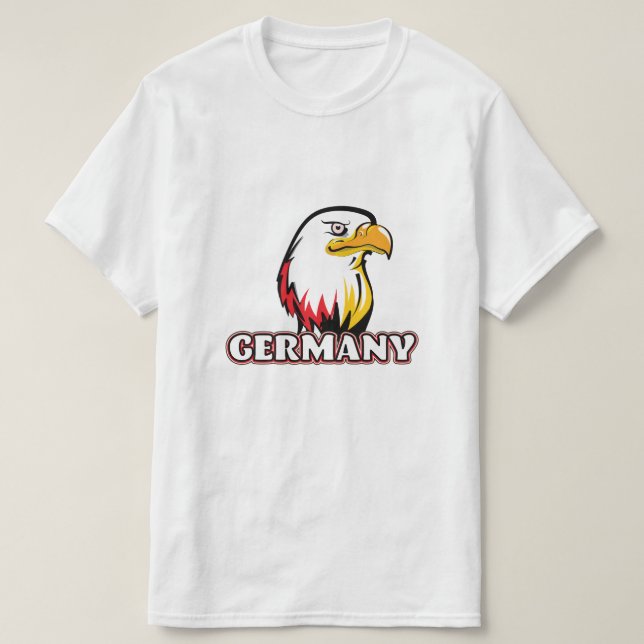Camiseta Águia Ouro Alemã (Frente do Design)