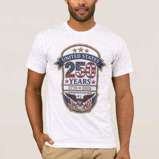 Camiseta Águia Patriótica do 250º Aniversário dos EUA | 177