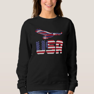 Camiseta Águia Patriótica EUA Independência 4 De Julho Uvas
