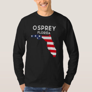 Camiseta Águia-pescadora Flórida EUA Estado América Viagem