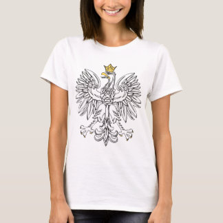 Camiseta Águia Polonesa com Dourada Coroa