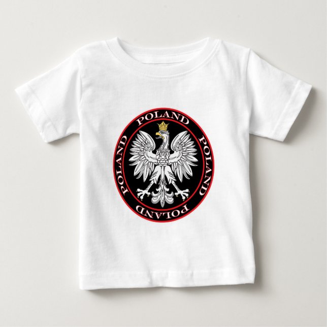 Camiseta Águia Polonesa redonda (Frente)