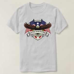 Camiseta Águia Que o 4º esteja com você