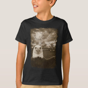 Camiseta Águia Selfie Ttle De Lexington EUA Liberdade 250º