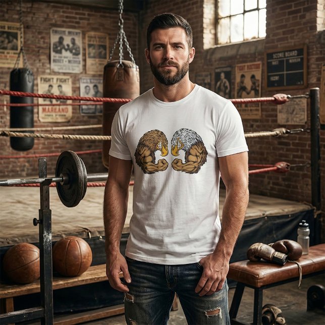 Camiseta Águias Com Músculos (Criador carregado)