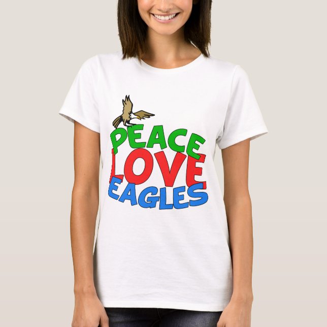 Camiseta Águias de Amor de Paz (Frente)