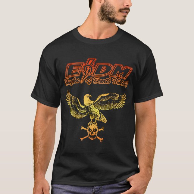 CAMISETA ÁGUIAS DO METAL DA MORTE (Frente)