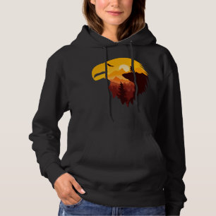 Camiseta Águias e bela paisagem