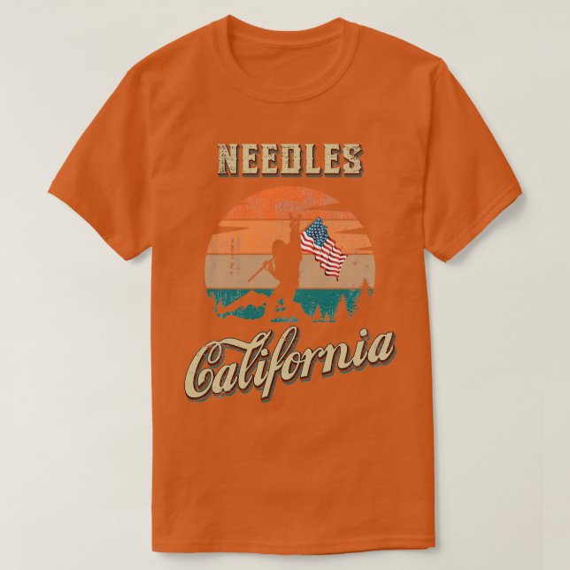 Camiseta Agulha California (Frente do Design)