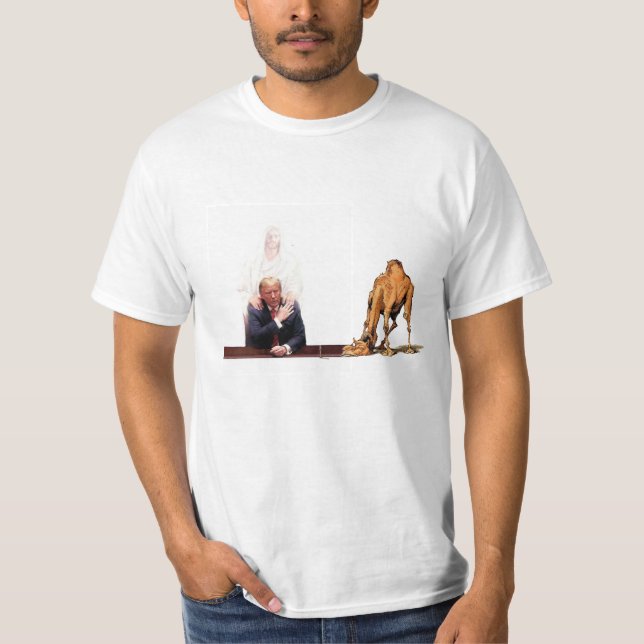 Camiseta Agulha de Jesus Camel (Frente)