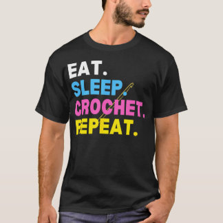 Camiseta Agulha de Tricô Crochê Trabalhos de Agulha Coma Du