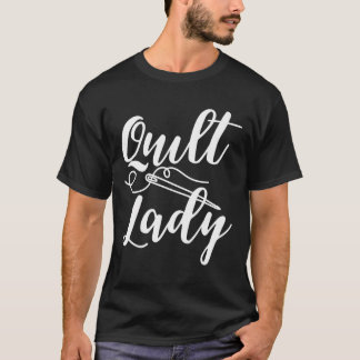 Camiseta Agulha E Gráfico De Thread De Coleta