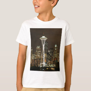 Camiseta Agulha esmeralda do espaço de Seattle Washington