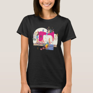 Camiseta Agulha Floral Coletor de Escamas de Escamas