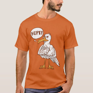 Camiseta Agulha NOPE Seagull Amigos de aves