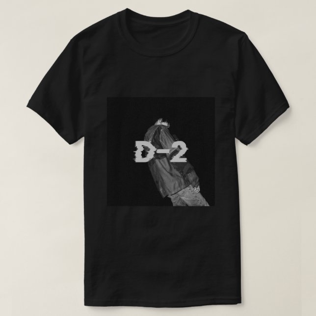 Camiseta Agust D - D2 Classic T Shirt (Frente do Design)