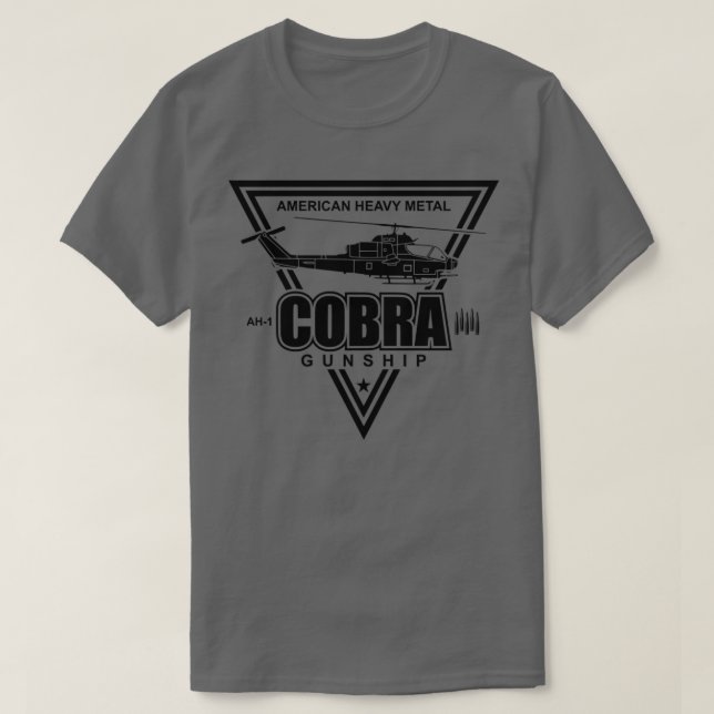 Camiseta AH1 Cobra Gunship  (Frente do Design)