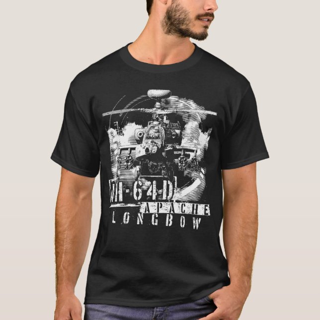 Camiseta AH-64D Apache Longbow (Frente)