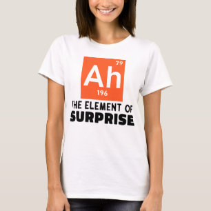 Camiseta Ah Elemento De Estudante Engraçado De Química Surp