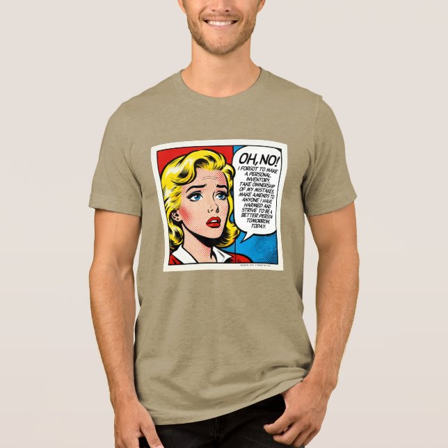 Camiseta Ah Não Feminino - Unisex -  (Frente)