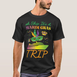 Camiseta Ah Navio É Uma Viagem de Carnaval Cruzeiros Maldit