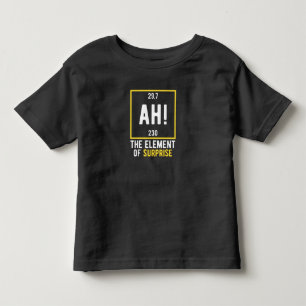 Camiseta Ah, o elemento da surpresa