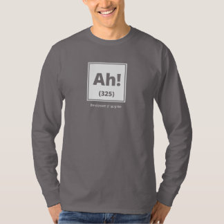 Camiseta Ah! O elemento de surpresa - a Capa longa dos
