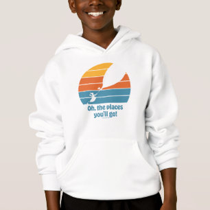 Camiseta Ah, Os Lugares Que Você Irá! Pôr do Sol Retrô