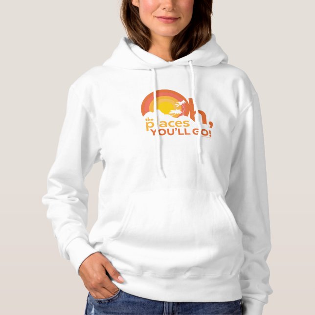 Camiseta Ah, Os Lugares Que Você Irá! Tipografia Paisagem (Frente)