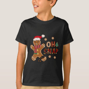 Camiseta Ah, Pão de Gingerpão Feliz Natal Pajam
