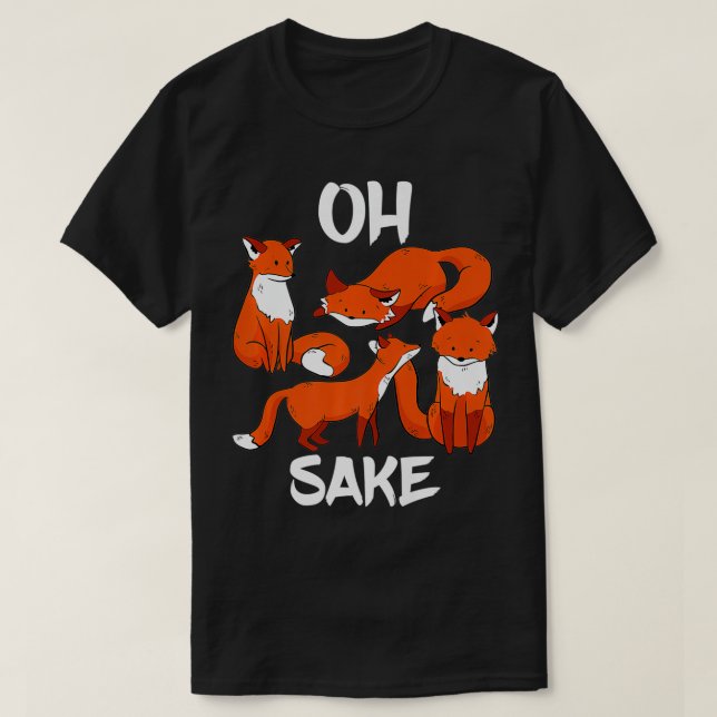 Camiseta Ah, Quatro Fo Sentiram Um Humor Adulto Quase Ofens (Frente do Design)