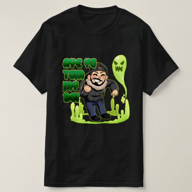 Camiseta AH, VOCÊ TOM MEU GAROTO! -Camiseta Moe Sargi (Frente do Design)