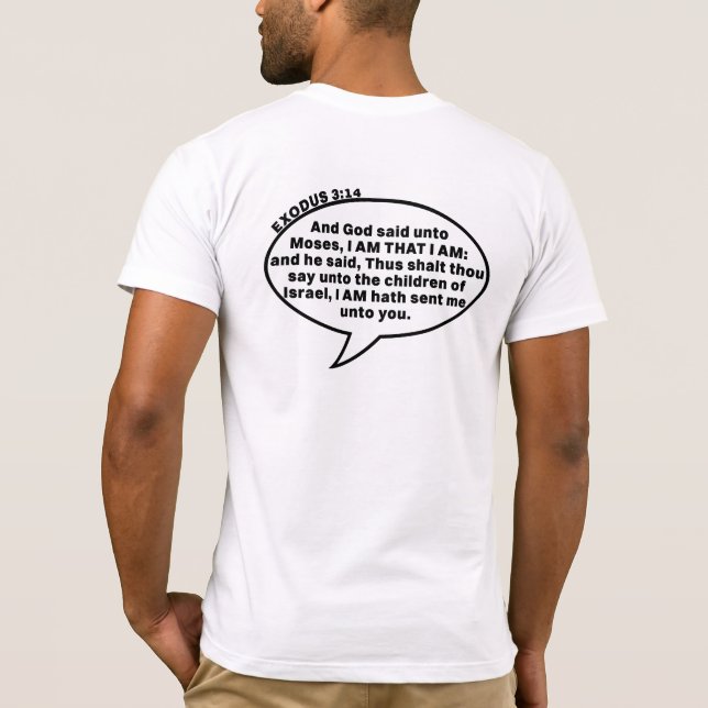 Camiseta AHAYAH ASHAR AHAYAH com LEÃO (Verso)