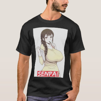 Camiseta ahegao Senpai 1